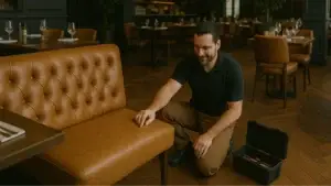 commercial leather repair in minneapolis