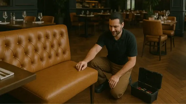 commercial leather repair in minneapolis